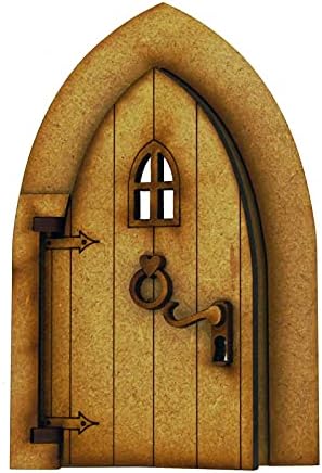 NSQFKALL Door Занаятите Wooden Дървен комплект от трите врати в събирането на информация. Украса врати и Подвесная