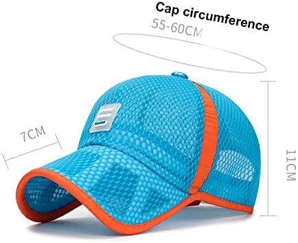 Мозайка унисекс деца дишаща бейзболна шапка с регулируем шофьора шапка възстановяване на предишното положение празен