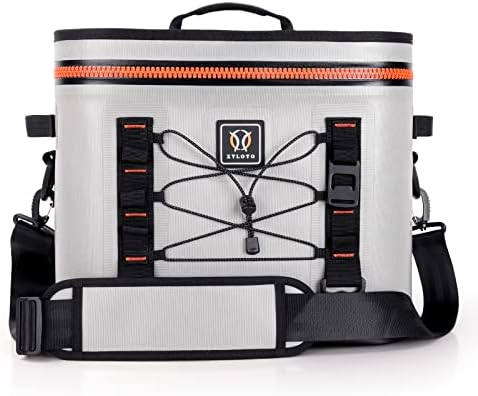 Запечатани чанта-хладилник XYLOTO Soft Cooler 30 кутии, водоустойчив изолирано чанта-хладилник с мека страна за