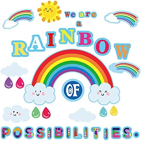 42 Предмет, създаден, за да обяви: Ние сме Rainbow възможности, Слънчеви лъчи, Преливащи облаци, Дъжд, Деколтета