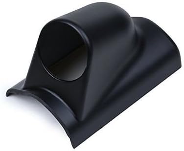 HOTSYSTEM Универсален 2 инча 52 мм С Една Дупка A-Образен Стълб Измервателен Уред за Монтиране на Pod Притежателя на Черен Калъф за Кола Auto