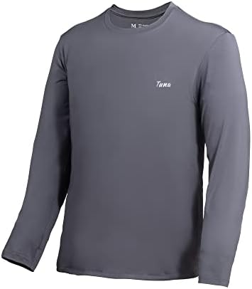 Мъжки тениски за Риболов UV UPF 50 +, СЪС защита От Слънцето, бързо съхнещи, Антистатични, За Разходки На Открито, с дълъг