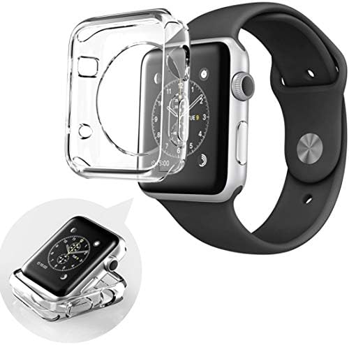 Защитно фолио за екрана RBG INTERNATIONAL Watch, Капачка, Прозрачни, Съвместима с корпус Apple Watch 4, 3, 2, 1, 42 мм 44