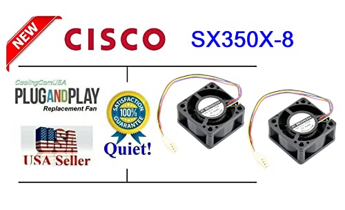 2 Най-тихите подмяна на вентилатора. Съвместимост със Cisco SX350X-08