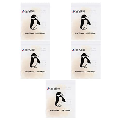 Healifty 5 Опаковки Ортодонтски Еластични Гумени Ленти Wildlife Penguin Малки Гумени Ленти Расти Опашка За Коса Горните