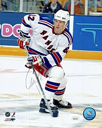Мартин Страка Подписа хокей снимка 8x10 с JSA COA - Снимки на НХЛ с автограф