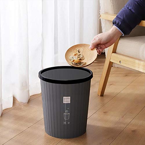 Кофа за боклук Кофи за боклук за домашна употреба, кофи за боклук с запази настоящите си цели прижимным пръстен,