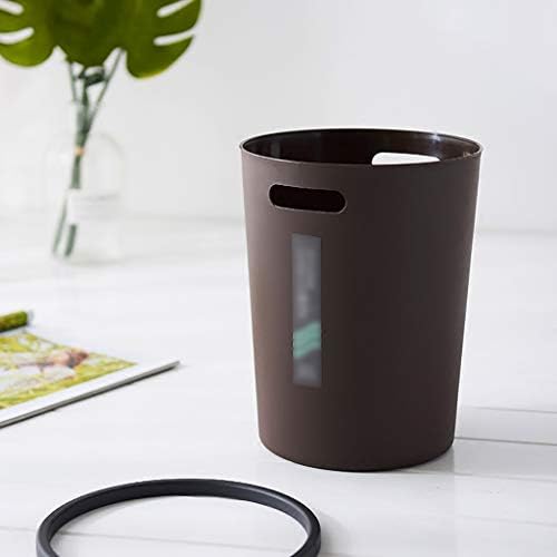 Кофа за боклук WXXGY, Съвременно Пластмасово кошче за Боклук, Кръгло, Устойчиво до Унищожаване, за Баня, Кухня, Спалня,