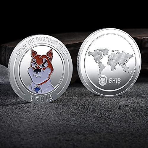 1 унция Златни Възпоменателни монети Dogecoin сребърно покритие са подбрани Монета Dogecoin 2021 Ограничена серия