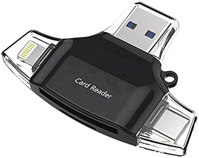 Смарт притурка BoxWave, съвместима с Acer Aspire 5 (A515-44) - Устройство за четене на SD карти AllReader,