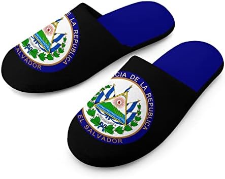 Печат на Президента на Салвадор Мъжки Двуцветен Домашни чехли Удобни Домашни обувки от пяна с памет ефект За помещения