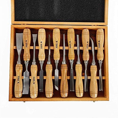 Набор от инструменти за Ръчно Стамески за дърворезба Професионална Дървообработване Набор от Инструменти за Ръчно