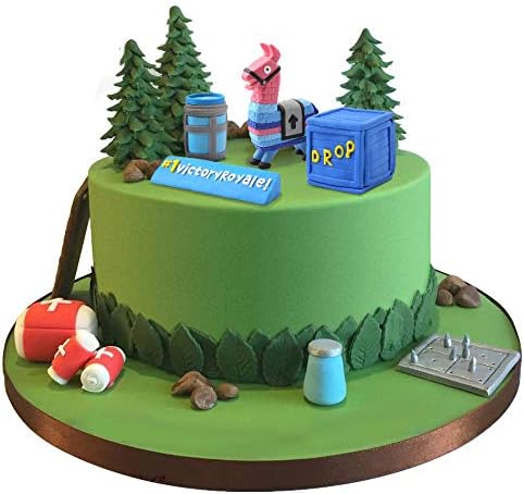 Комплект за декорация на торта SUYEPER Игра Cake Topper Украса на торта за парти по случай рождения ден на Игрите