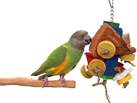 Парад на Мочалок - Измельчаемая играчка за Папагал (Среден размер)