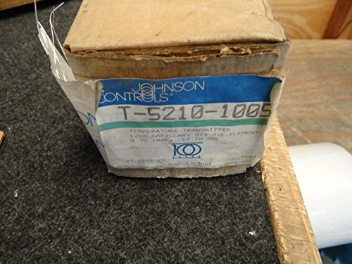 Пневматичен сензор за температурата на Johnson Controls T-5210-1009 Серия T-5210, Средно мед 8' с Капиллярным елемент