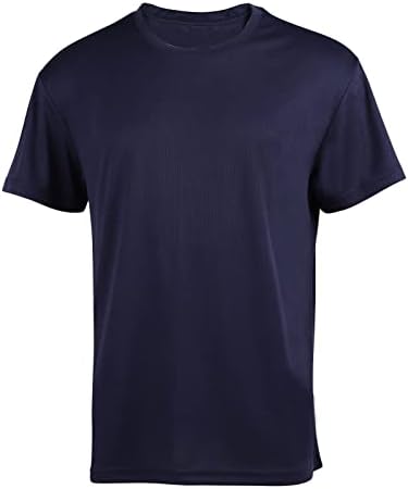 TanBridge Абсорбиращи Потта Спортни UV-Ризи за Мъже С Къс Ръкав, Дишащи бързо съхнещи Тениски, Спортен Бягане, Фитнес, Спорт