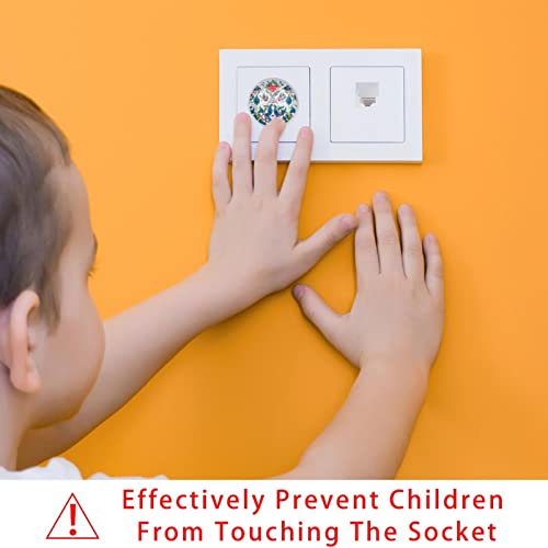 24 Опаковки на Защитени от деца Електрически Защитни Капачки За защита от деца Капачки За контакти С Римски Переплетами