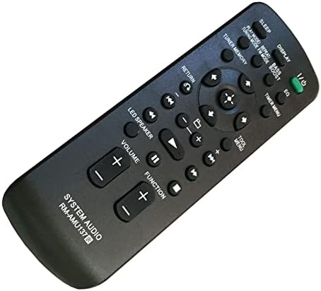 RM-AMU137 Заменя дистанционно управление за домашни аудио системи Sony Зарядно устройство RDH-GTK33Ip RDH-GTK11iP FST-GTK11iP
