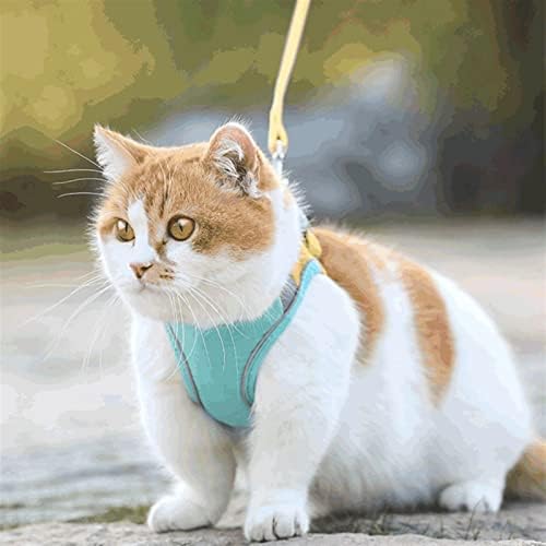 LDCHNH Котки Тяговый въженият жилетка в стил веревочного колан За котки, разгуливающих по въже котки, Артефактная верига