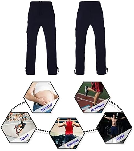 Мъжки Флисовые Спортни Панталони-Карго с Множество джобове, Свободни Ежедневни M-5XL, Високи и с Голям Размер