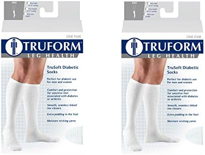 Медицински Компресия чорапи Truform за мъже и жени, на натиск до коляното 8-15 мм hg.календар. По цялата дължина на Хайвер