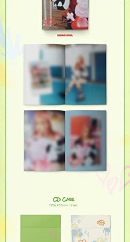 WEKI MEKI Choi YooJung Sunflower 1-ия сингъл от албума на CD + Лепене + Книга + Печатна снимка + Фотокарточка + Полярен