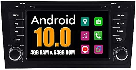 RoverOne Android 8,0 В Таблото на Кола DVD GPS Навигационна Система за AUDI A6 C5 S6 RS6 1997-2004 със Стерео