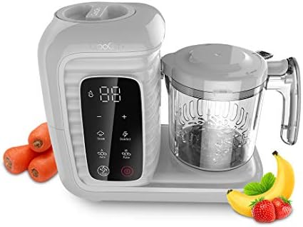 QooQit Plus 7 в 1 Устройство за приготвяне на бебешка храна за бебета /Деца, машина за приготвяне на органични храни