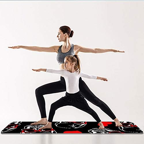 QTT килимче за йога, подложка за физически упражнения и фитнес, килимче за йога, в Екологично Чист килимче за йога, Нескользящий