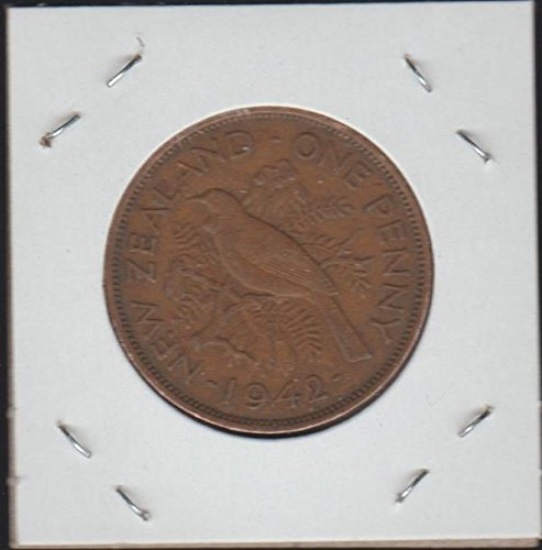 1942 Нова Зеландия Класика Head Left Penny Choice За В