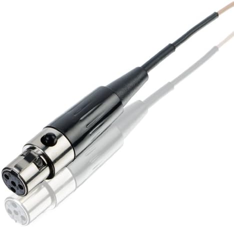 Countryman E6IOW6T2SL Меки Ненасочени слушалки E6i с 2 мм кабел за предаватели Shure /Carvin/ СТС /Trantec (Tan)