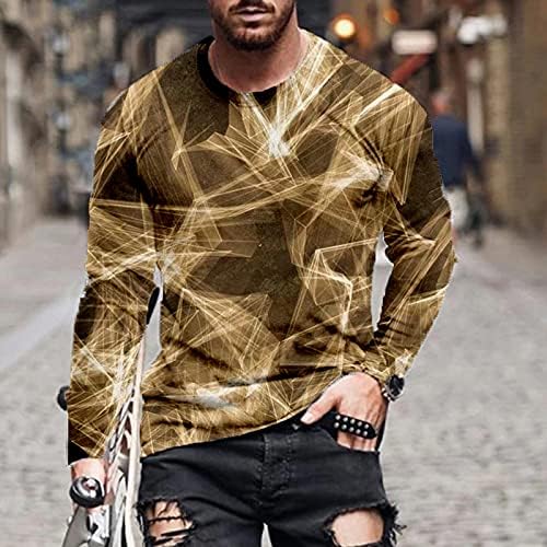 Мъжки тениски XXBR Soldier с дълъг ръкав модна новост, 3D рисуване с маслени бои, тренировъчен приятелка,