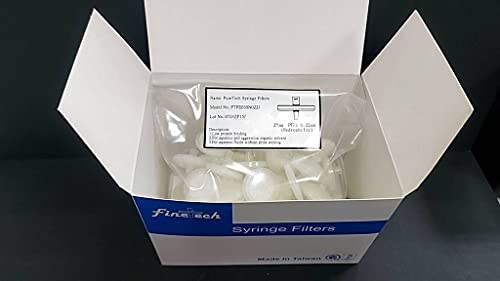 Хидрофобен шприцевые филтри от PTFE с Диаметър от 13 мм, с размер на порите 0,22 микрона за лаборатория за филтриране