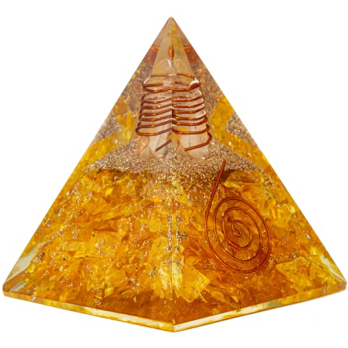 Розов Опал Дървото на Живота Цвете Пирамида от Оргонита-Аметист Лечебната Медитация Рейки Пирамида от Оргона-Генератор
