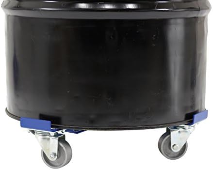 Vestil Drum-Регулируема Мобилни количка за барабана X-C, капацитет 1200 паунда, височина 5-1 / 16 инча