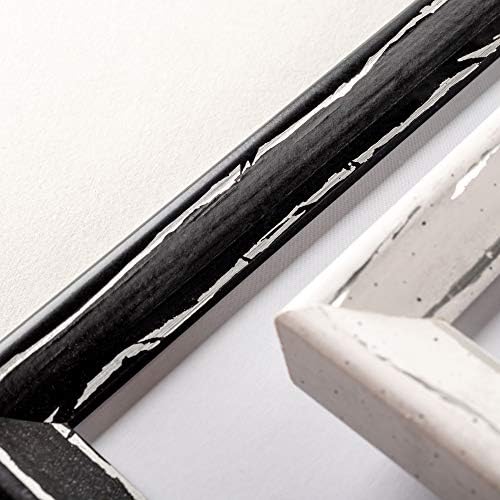 Рамка за снимки Валтер Design, 10 x 15 cm, Бяло-сребриста