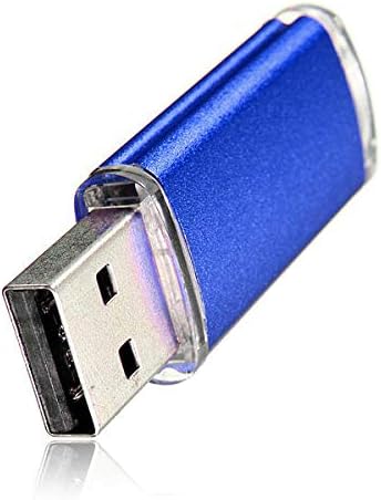 5 x 128 MB USB 2.0 Флаш памет Candy Blue Memory Storage Thumb U Диск