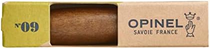 Сгъваем джобен нож OPINEL - № 09 от неръждаема стомана - Opinel Wood - Нож от неръждаема стомана, 9 см и дръжка