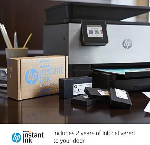 Безжичен принтер HP OfficeJet Pro Premier Всичко в едно - количество мастило е 2 години, а също и интелектуални задачи Производителността