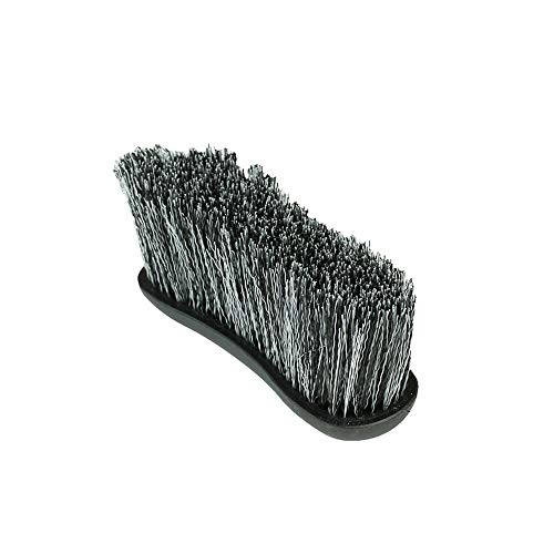Четка Horze Soft Grip Dandy Brush - Дълъг косъм - Черна - Един размер