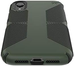 Калъф Speck Products Президио Grip за iPhone XR, Прашни-Зелен /Черен, Brunswick (117059-7276)