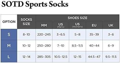 Спортни чорапи SOTD Атлетик с мека подплата Mid Crew Sports Socks (опаковка от 6 броя)