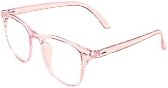 MazaniParis Очила в прозрачен Акрил Рамка, нежно-Розов цвят, Блокиране на светлина, Очила, Модни Очила За Жени,