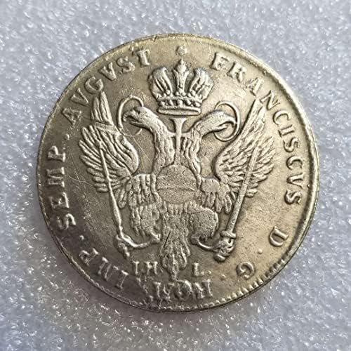 QINGFENG Старинни Занаяти 1781 Немска Възпоменателна Монета Чуждестранна Сребърна Доларова Монета, Медал 2007