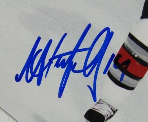 Трент Уитфилд Подписа Автограф 8x10 Снимка III - Снимки на НХЛ с автограф