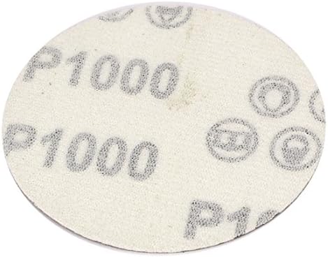 Шлифовъчни дискове Aexit Диаметър 75 мм, Абразивни материали с шкурка 1000 Полировальный Кука и контур за Опесъчаване Хартия
