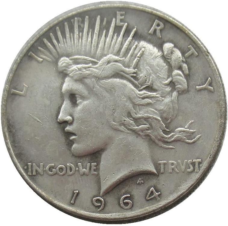 Възпоменателна монета-копие на Гълъб в света на стойност 1 щатски долар 1964 г., сребърно покритие