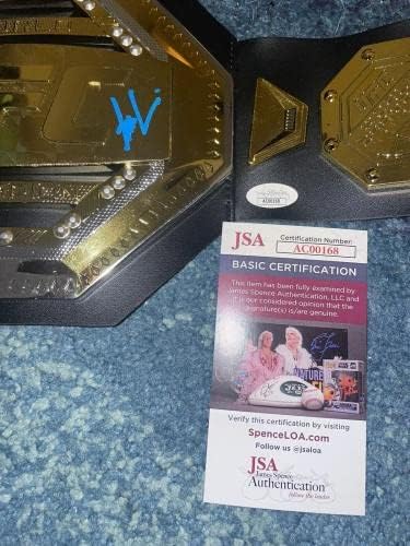 Александър Волкановски Подписа Играчка колан-Реплика на UFC The Champ JSA Aut - Различни стоки UFC С автограф