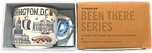 Подарък кутия с орнаменти за Празнични Чаши Еспресо Старбъкс Washington DC Been There Series