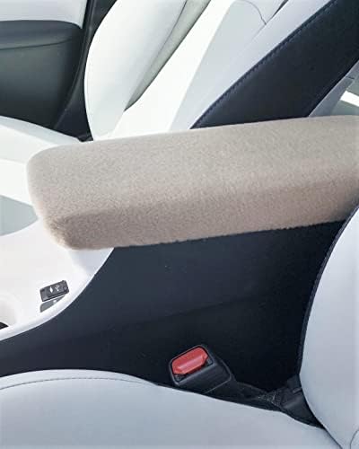 Калъфи за автомобилни конзоли - Подходящи за Toyota Prius Prime, 3 и 4 LE, XLE -2022 Калъф за подлакътник на централната конзола От руното тъкани със защита от хапчета - черен